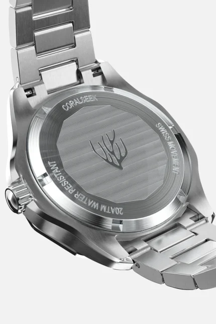 CORALSEEK Blue, Swiss Movement, Quartz