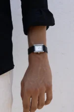 ARMOY STRAP Black Leather