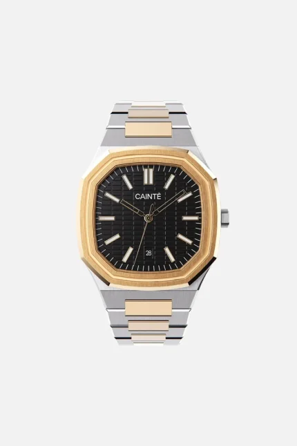 CLAUDE Two Tone, Black, Quartz