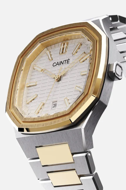 CLAUDE Two Tone, White, Quartz