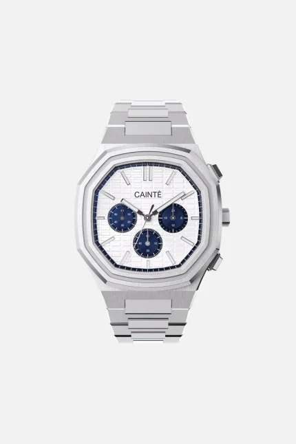 CLAUDE CHRONOGRAPH White/Blue, Quartz