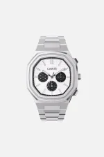 CLAUDE CHRONOGRAPH White/Black, Quartz