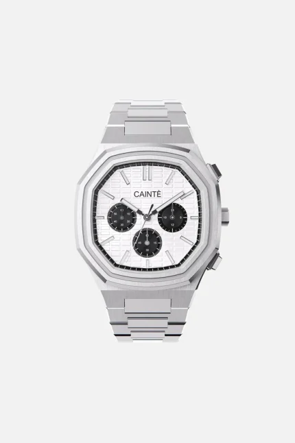CLAUDE CHRONOGRAPH White/Black, Quartz
