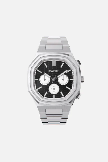 CLAUDE CHRONOGRAPH Black/White, Quartz