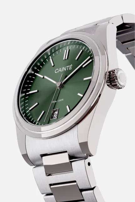 LAURENT Olive Green, Quartz