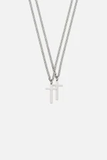 DOUBLE CROSS NECKLACE
