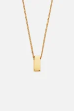 GOLD BAR NECKLACE