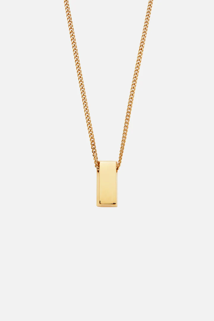 GOLD BAR NECKLACE GOLD BAR NECKLACE