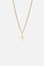CROSS NECKLACE Premium 14k Gold Stainless Steel