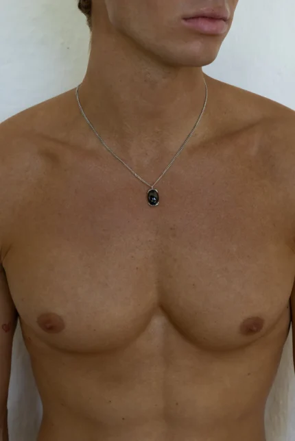 PEARL NECKLACE BLACK